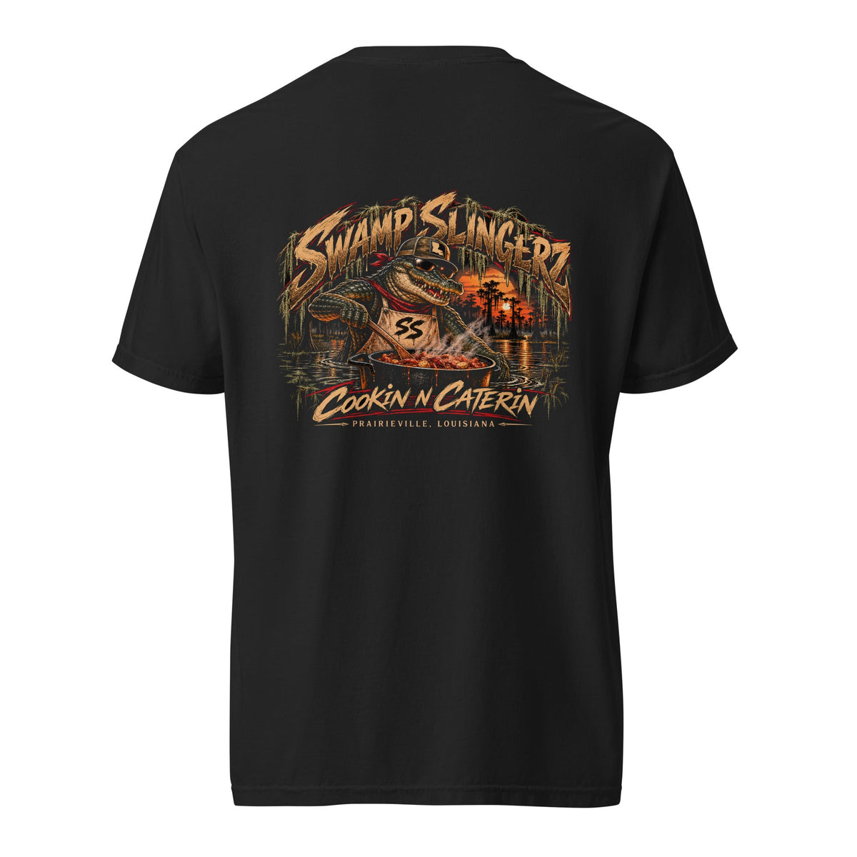 Swamp Slingerz Cookout Heavyweight Tee