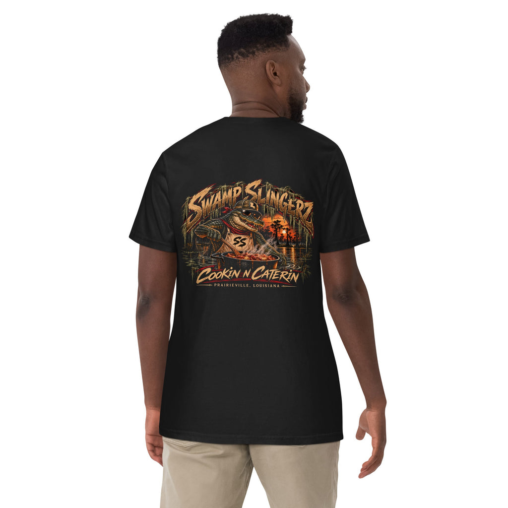 Swamp Slingerz Cookout Heavyweight Tee